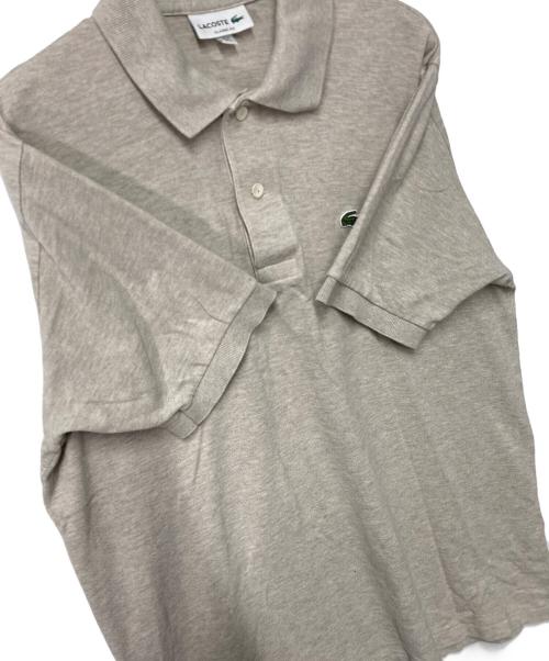 LACOSTE（ラコステ）LACOSTE (ラコステ) ポロシャツ ベージュ サイズ:Lの古着・服飾アイテム