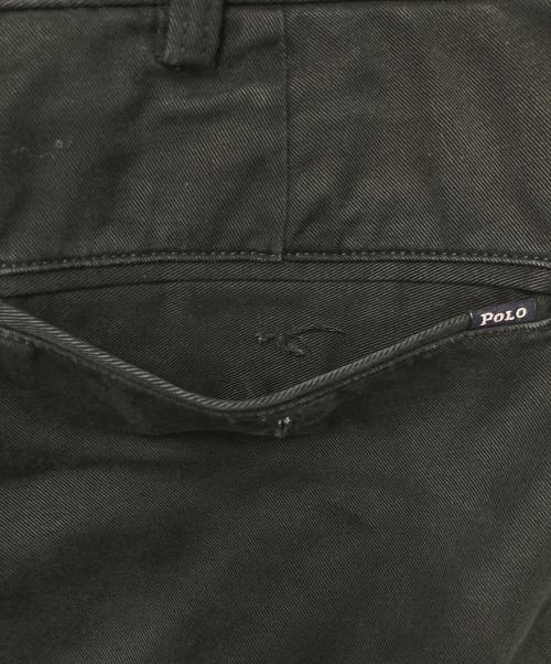 POLO RALPH LAUREN（ポロ・ラルフローレン）POLO RALPH LAUREN (ポロ・ラルフローレン) チノパン ブラック サイズ:SIZE 35/30の古着・服飾アイテム