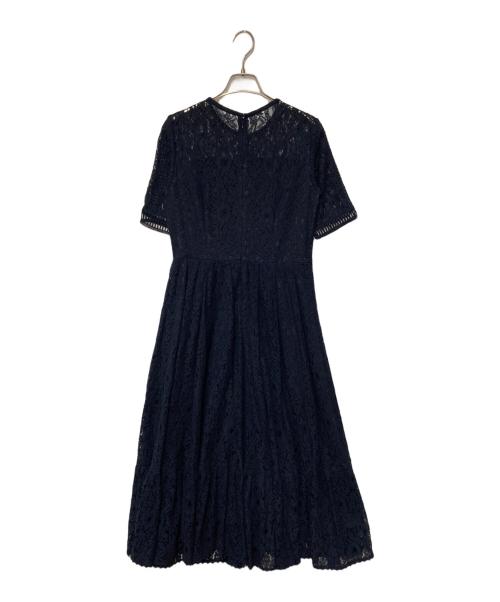 CELFORD（セルフォード）CELFORD (セルフォード) ラッセルレースワンピース ネイビー サイズ:36の古着・服飾アイテム