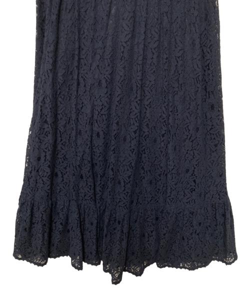 CELFORD（セルフォード）CELFORD (セルフォード) ラッセルレースワンピース ネイビー サイズ:36の古着・服飾アイテム