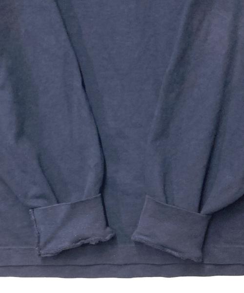 LQQK STUDIO（ルックスタジオ）LQQK STUDIO (ルックスタジオ) LONG SLEEVE BRICK LOGO ネイビー サイズ:Lの古着・服飾アイテム