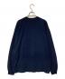 LQQK STUDIO (ルックスタジオ) LONG SLEEVE BRICK LOGO ネイビー サイズ:L：5000円