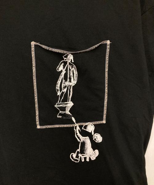 SHINYA KOZUKA（シンヤコズカ）SHINYA KOZUKA (シンヤコズカ) DAVID TEE ブラック サイズ:Ｍの古着・服飾アイテム