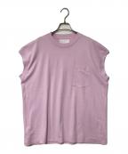 RE-PURPOSEリパーパス）の古着「sleeveless pkt tee」｜ピンク