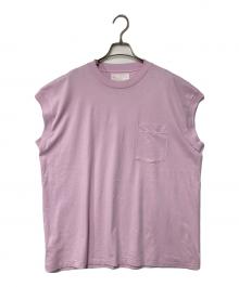 RE-PURPOSE（リパーパス）の古着「sleeveless pkt tee」｜ピンク