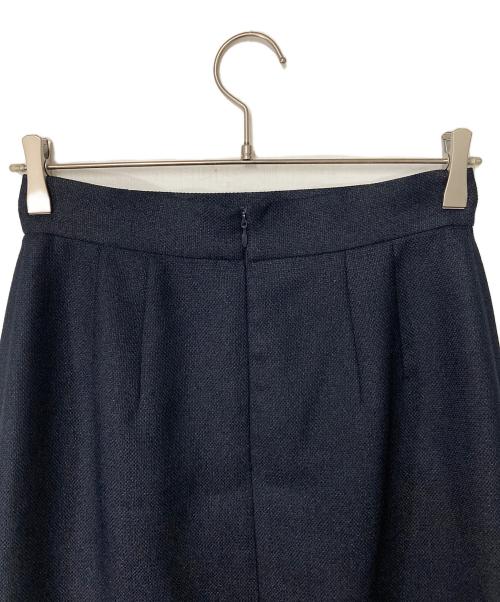 ANAYI（アナイ）ANAYI (アナイ) リネン調バスケットタイトスカート ネイビー サイズ:38の古着・服飾アイテム