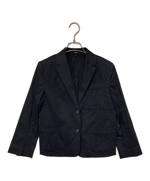 theory（セオリー）theory (セオリー) Good Crunch W Shrkn Patch UL ブラック サイズ:SIZE 0の古着・服飾アイテム