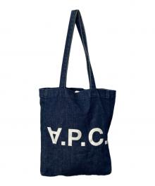 A.P.C.（アーペーセー）の古着「デニムトートバッグ」｜インディゴ