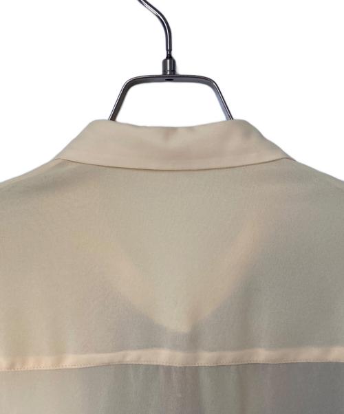 Knuth Marf（クヌースマーフ）Knuth Marf (クヌースマーフ) flower print sheer shirtchrome イエロー サイズ:Sの古着・服飾アイテム