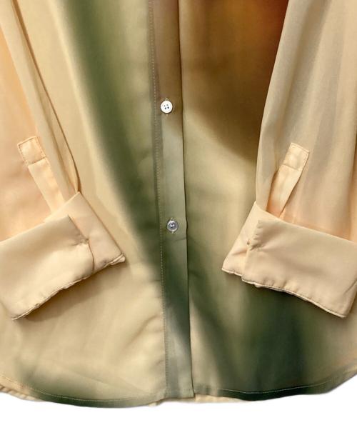 Knuth Marf（クヌースマーフ）Knuth Marf (クヌースマーフ) flower print sheer shirtchrome イエロー サイズ:Sの古着・服飾アイテム