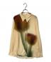Knuth Marf（クヌースマーフ）の古着「flower print sheer shirtchrome」｜イエロー