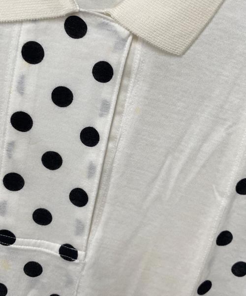 Christian Dior Sports（クリスチャン ディオールスポーツ）Christian Dior Sports (クリスチャン ディオールスポーツ) ポロシャツ ホワイト サイズ:Lの古着・服飾アイテム