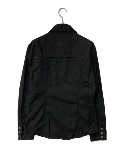 BURBERRY BLACK LABEL（バーバリーブラックレーベル）BURBERRY BLACK LABEL (バーバリーブラックレーベル) 裏ノバチェック コットンジャケット ブラック サイズ:Lの古着・服飾アイテム