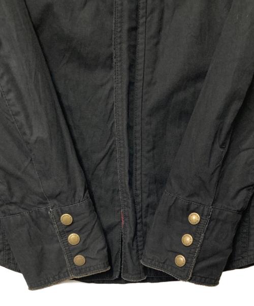 BURBERRY BLACK LABEL（バーバリーブラックレーベル）BURBERRY BLACK LABEL (バーバリーブラックレーベル) 裏ノバチェック コットンジャケット ブラック サイズ:Lの古着・服飾アイテム