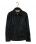 BURBERRY BLACK LABEL（バーバリーブラックレーベル）の古着「裏ノバチェック コットンジャケット」｜ブラック