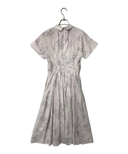 HER LIP TO（ハーリップトゥ）HER LIP TO (ハーリップトゥ) Eliza Croquis Floral Dress ラベンダー サイズ:Mの古着・服飾アイテム