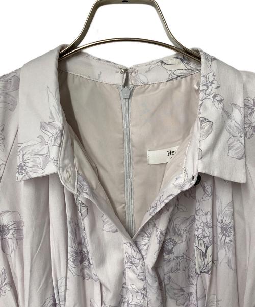 HER LIP TO（ハーリップトゥ）HER LIP TO (ハーリップトゥ) Eliza Croquis Floral Dress ラベンダー サイズ:Mの古着・服飾アイテム