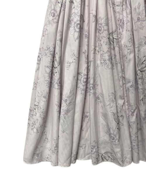 HER LIP TO（ハーリップトゥ）HER LIP TO (ハーリップトゥ) Eliza Croquis Floral Dress ラベンダー サイズ:Mの古着・服飾アイテム