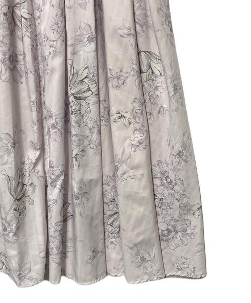 HER LIP TO（ハーリップトゥ）HER LIP TO (ハーリップトゥ) Eliza Croquis Floral Dress ラベンダー サイズ:Mの古着・服飾アイテム