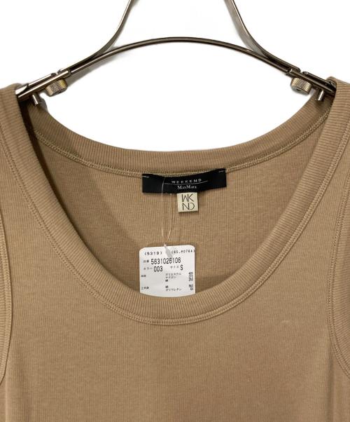 WEEKEND Max Mara（ウィークエンド マックスマーラ）WEEKEND Max Mara (ウィークエンド マックスマーラ) テクニカル ファブリック コットン ドレス ベージュ サイズ:Sの古着・服飾アイテム