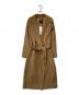 Weekend Max Mara（ウィークエンド マックスマーラ）の古着「TEMPERAロングコート」｜ブラウン