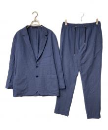 PAUL SMITH（ポールスミス）の古着「シアサッカージャケット セットアップ」｜ブルー