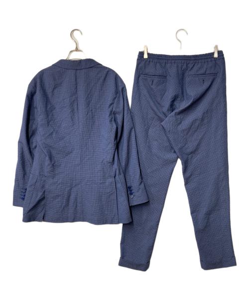 PAUL SMITH（ポールスミス）PAUL SMITH (ポールスミス) シアサッカージャケット セットアップ ブルー サイズ:Lの古着・服飾アイテム