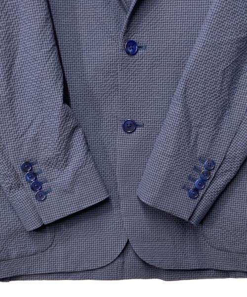 PAUL SMITH（ポールスミス）PAUL SMITH (ポールスミス) シアサッカージャケット セットアップ ブルー サイズ:Lの古着・服飾アイテム