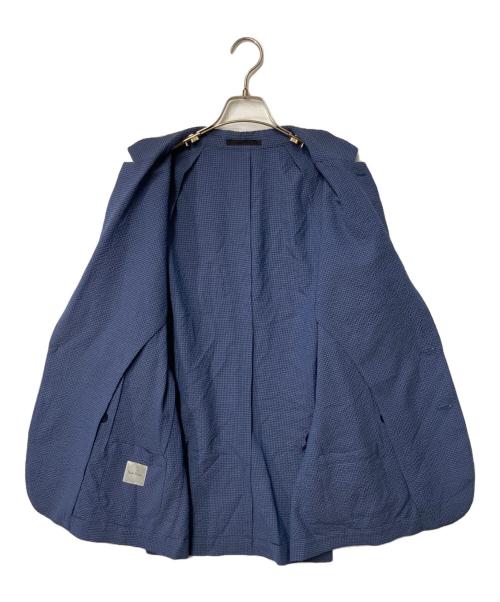 PAUL SMITH（ポールスミス）PAUL SMITH (ポールスミス) シアサッカージャケット セットアップ ブルー サイズ:Lの古着・服飾アイテム
