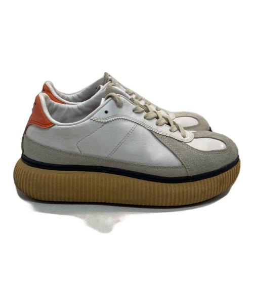 Onitsuka Tiger（オニツカタイガー）Onitsuka Tiger (オニツカタイガー) DELECITY ホワイト サイズ:CM25/EUR39.5/US6 1/2/UK51/2 /BR37/CN250の古着・服飾アイテム