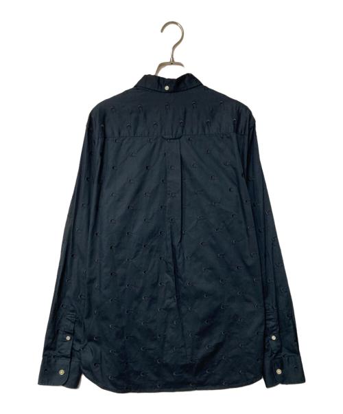 COACH（コーチ）COACH (コーチ) シグネチャー刺繍シャツ ネイビー サイズ:Mの古着・服飾アイテム