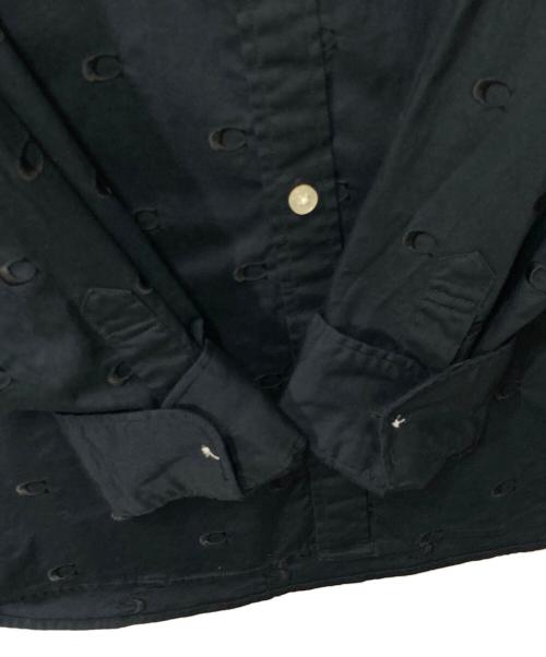 COACH（コーチ）COACH (コーチ) シグネチャー刺繍シャツ ネイビー サイズ:Mの古着・服飾アイテム