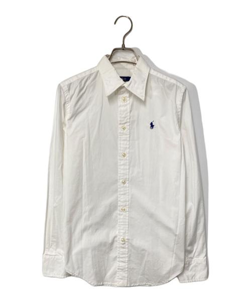 POLO RALPH LAUREN（ポロ・ラルフローレン）POLO RALPH LAUREN (ポロ・ラルフローレン) ポニー刺繍シャツ ホワイト サイズ:Ｍの古着・服飾アイテム