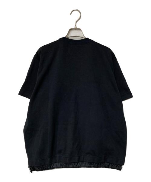 NIKE（ナイキ）NIKE (ナイキ) sacai (サカイ) Short Sleeve Top ブラック サイズ:Lの古着・服飾アイテム