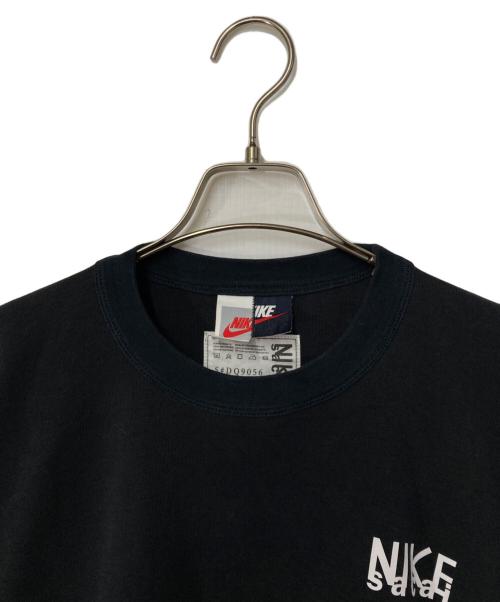 NIKE（ナイキ）NIKE (ナイキ) sacai (サカイ) Short Sleeve Top ブラック サイズ:Lの古着・服飾アイテム