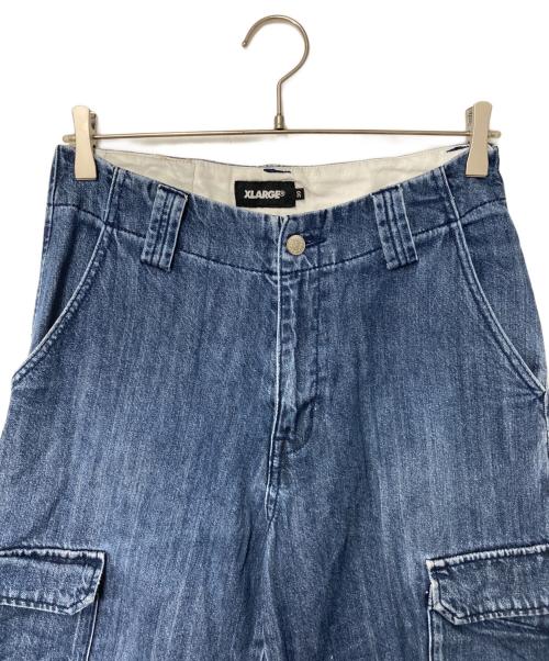 X-LARGE（エクストララージ）X-LARGE (エクストララージ) デニムカーゴパンツ インディゴ サイズ:30の古着・服飾アイテム