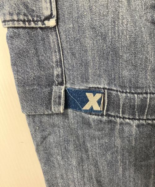 X-LARGE（エクストララージ）X-LARGE (エクストララージ) デニムカーゴパンツ インディゴ サイズ:30の古着・服飾アイテム