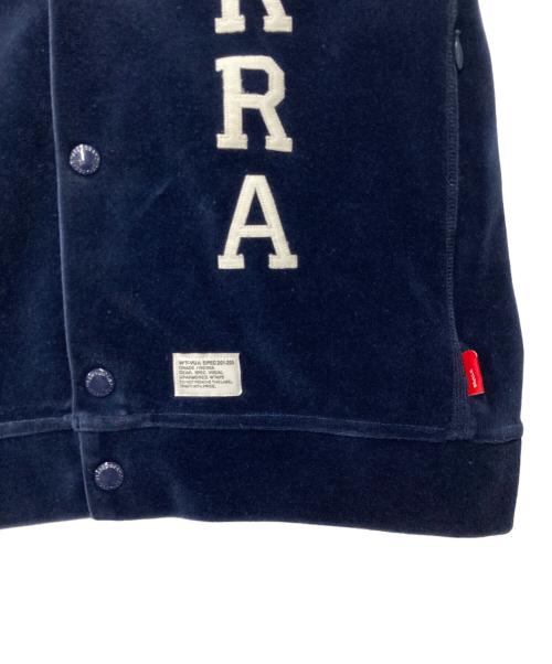 WTAPS（ダブルタップス）WTAPS (ダブルタップス) ベロア半袖シャツ ネイビー サイズ:Sの古着・服飾アイテム