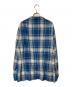 POLO RALPH LAUREN (ポロ・ラルフローレン) チェックシャツジャケット ブルー サイズ:L：4000円