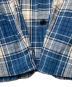 中古・古着 POLO RALPH LAUREN (ポロ・ラルフローレン) チェックシャツジャケット ブルー サイズ:L：4000円