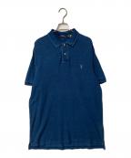 POLO RALPH LAURENポロ・ラルフローレン）の古着「ポニー刺繍ポロシャツ」｜ブルー