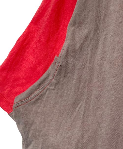 RAF SIMONS（ラフシモンズ）RAF SIMONS (ラフシモンズ) 切替カットソー ピンク サイズ:46の古着・服飾アイテム