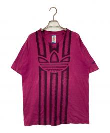 adidas（アディダス）の古着「プリントTシャツ」｜ピンク