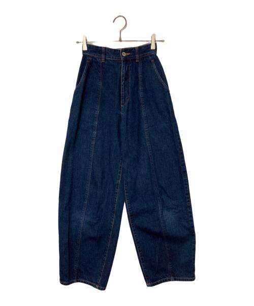 STEVEN ALAN（スティーブンアラン）STEVEN ALAN (スティーブンアラン) 12OZ DENIM WIDE TAPERED PANTS インディゴ サイズ:Sの古着・服飾アイテム