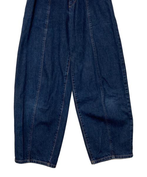 STEVEN ALAN（スティーブンアラン）STEVEN ALAN (スティーブンアラン) 12OZ DENIM WIDE TAPERED PANTS インディゴ サイズ:Sの古着・服飾アイテム