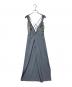 sahara (サハラ) Back Cross Jacquard Cami Dress ブルー サイズ:Free：7000円