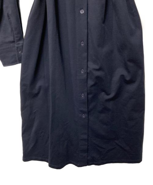 WEEKEND Max Mara（ウィークエンド マックスマーラ）Weekend Max Mara (ウィークエンド マックスマーラ) ベルテッドシャツワンピース ネイビー サイズ:XSの古着・服飾アイテム