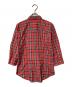 BURBERRY LONDON (バーバリーロンドン) ノバチェックシャツ レッド サイズ:S：5000円