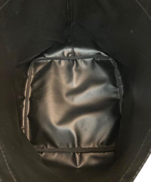 Herve Chapelier（エルベシャプリエ）Herve Chapelier (エルベシャプリエ) 舟形 ハンドバッグ ブラック×ブラウンの古着・服飾アイテム