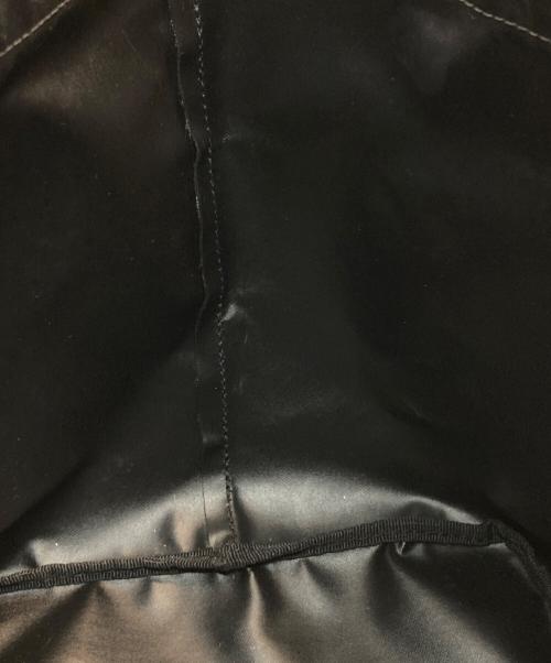 Herve Chapelier（エルベシャプリエ）Herve Chapelier (エルベシャプリエ) 舟形 ハンドバッグ ブラック×ブラウンの古着・服飾アイテム